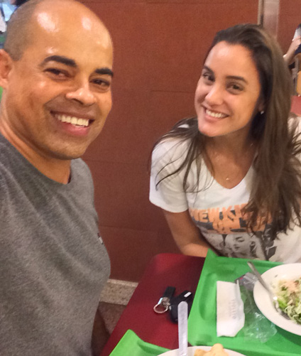Lunch at the Shopping Mall